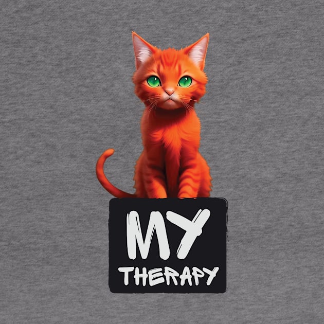 Just My Therapy Support Cat by Dmytro